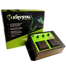 Krystal Dual Fan Speed Controller Thermostatic Climate Control, Intake & Outake