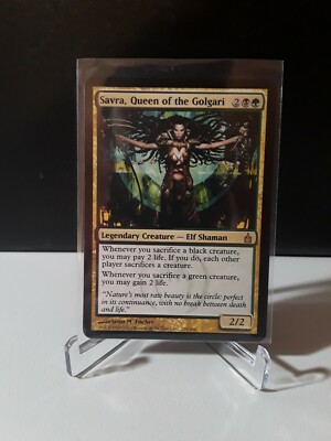 MTG Savra, Queen of the Golgari Ravnica NM X1 MAGIC THE GATHERING FREE SHIPPING