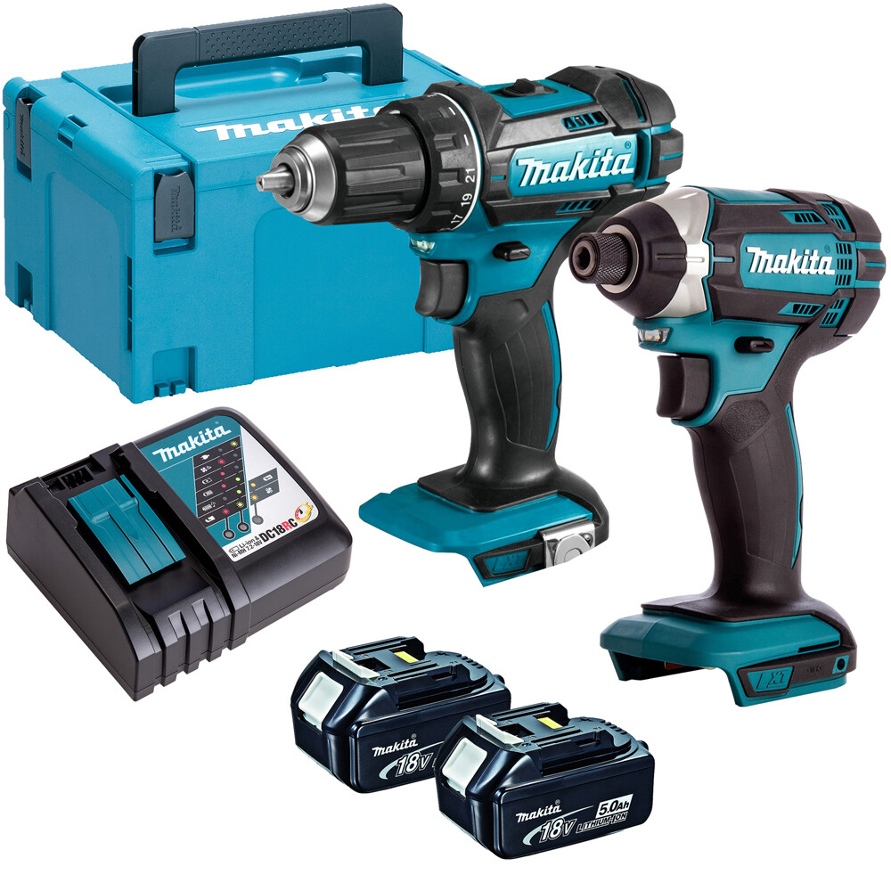 Kit Combo Senza Fili Makita DLX2131TJ - Set Utensili Cordless - Foto 9