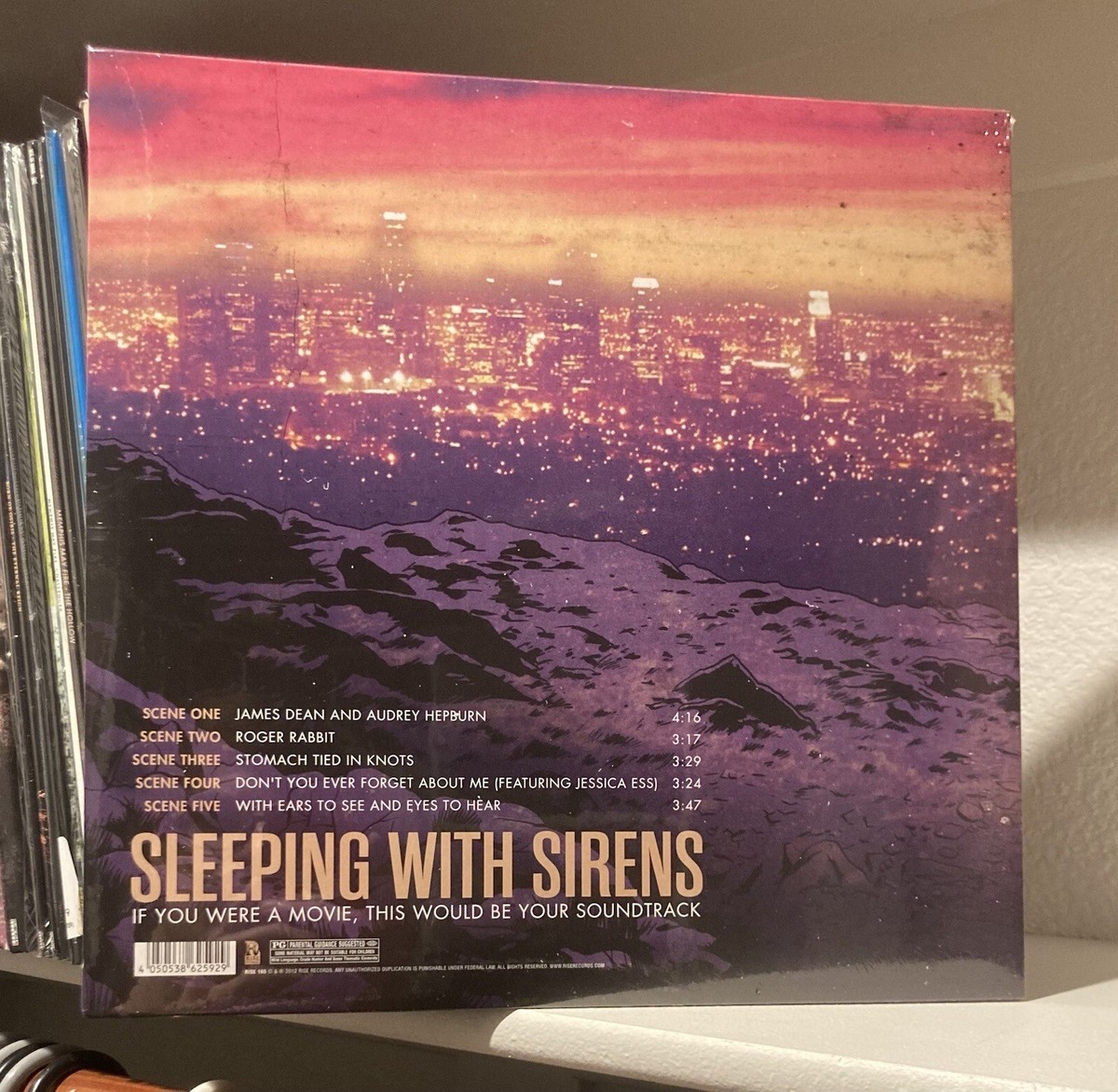 1000 Sleeping With Sirens IF YOU WERE A MOVIE Black Bone & Pink 