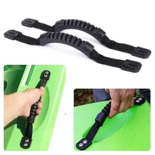 2Pcs Kayak Canoe Boat Side Mount Carry Handles Webbing Hand Fitting Accessories