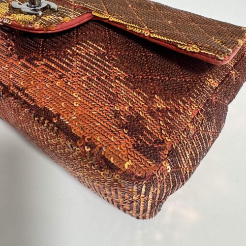CHANEL CC Flap Quilted Ombre Sequins Chain Shoulder Bag - Bild 13 von 21