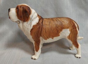 Vintage Breyer Saint Bernard dog