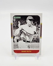 2021 Panini Donruss 1987 Retro Babe Ruth No. 228