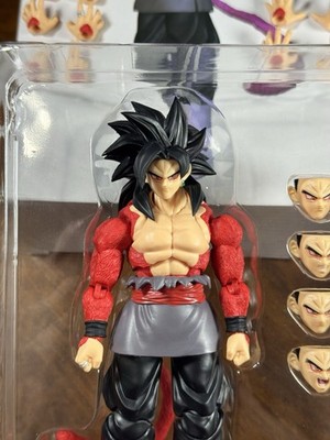 【美品】Kong studio Goku Black 超サイヤ人4 3体セット SH Figuarts Kong Studios Dragon Ball Goku Black SSJ4 K012 Red Fur