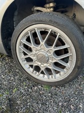Audi TT MK1  Alloy Wheel & tyre  bbs screw on type centre cap  bbs 235/40/18