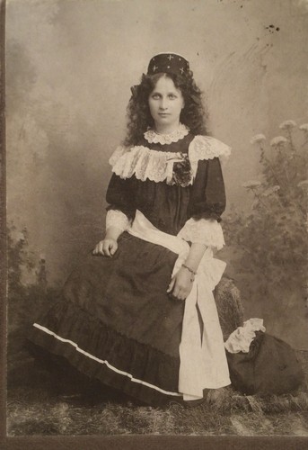 1870’s Beautiful Young Lady Maiden CDV PHOTO Sweden Swiss Antique