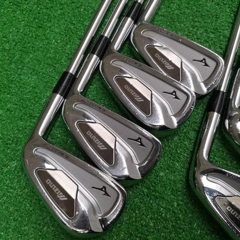 Mizuno MP-59 Iron Set 7pcs 4-5-6-7-8-9-Pw NS950HG Flex R RH Used