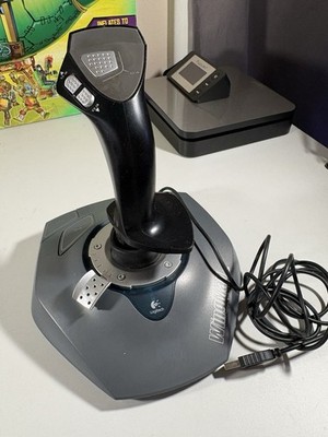 Logitech Wingman Attack 2 Joystick Controller for PC Flight Simulator Wired USB