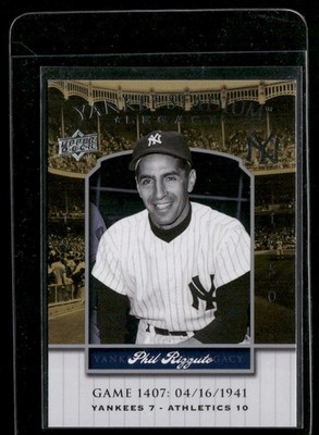 2008 Upper Deck Yankee Stadium Legacy Phil Rizzuto #1407
