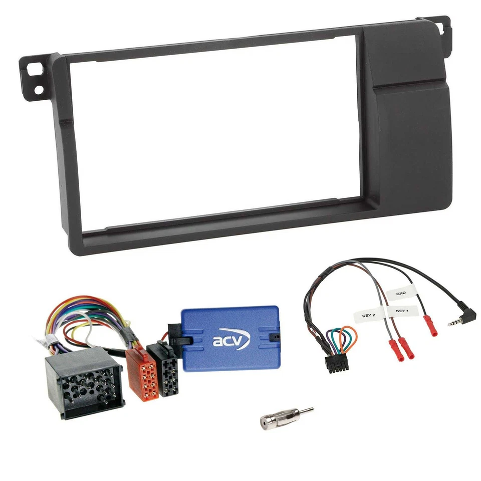 Pioneer Bluetooth 2DIN USB DVD DAB Lenkrad Autoradio für BMW 3er E46 2000-2006 - Bild 3 von 4