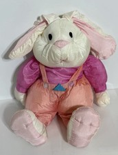 Vintage Easter Bunny Parachute Material International Silver Co. Good Cond.