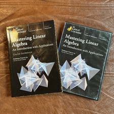 Great Courses ~MASTERING LINEAR ALGEBRA~ DVDs & Guidebook