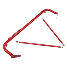 Universal Harness Bar with 4/5/6-Point Seat Belt Mounts, Roll Cage Safety