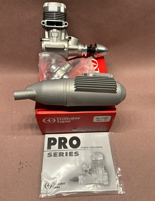 Thunder Tiger PRO-91  Nitro/Glow RC Aircraft Engine w/ Muffler and Spinner