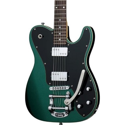 Schecter PT Fastback II B Electric Guitar, Dark Emerald Green