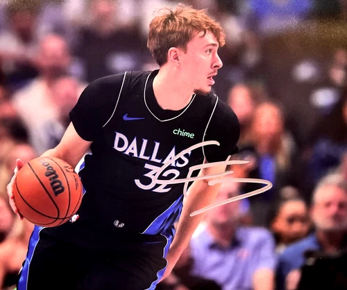 Cooper Flagg Signed 8x10" Dallas Mavericks: Original Authentic Autograph w/COA