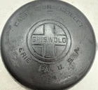 Griswold 724 E Cast Iron Skillet No.5 Large Block Logo Sit Flat bottom