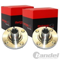 2X Metzger Radnabe Vorne Beidseitig Passend FÜR Ford Cougar Focus Mondeo