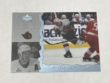 1996-97 Upper Deck Ice Hockey #95 - Daniel Alfredsson - Ottawa Senators