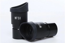 2pcs WF5X Wide Angle Stereo Microscope Eyepiece 20mm Field of View 30.5mm Mount