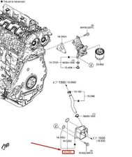 Mazda 3 Schrägheck BP Motorölkühler HF0314700A NEU ORIGINAL
