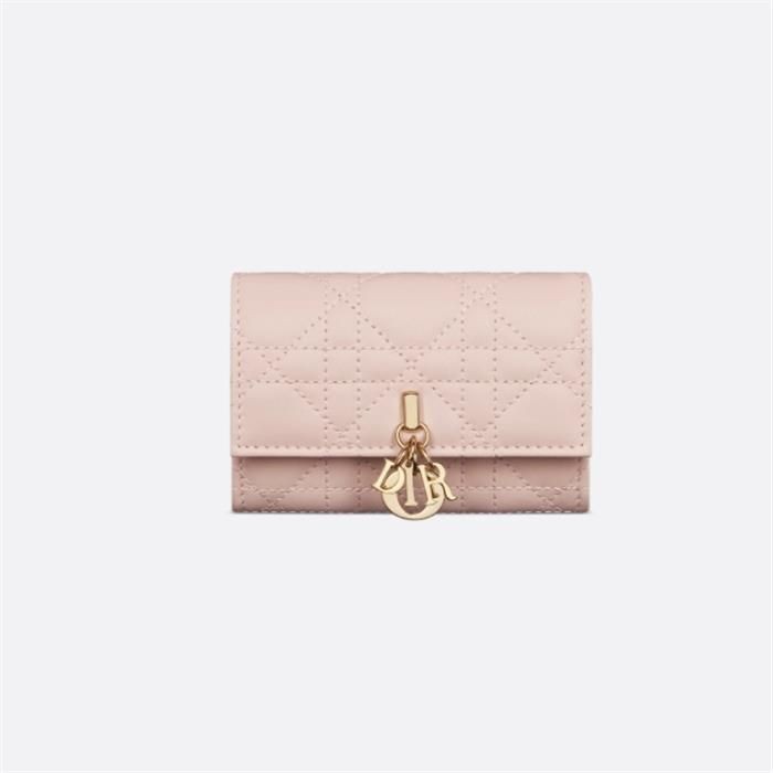 Dior Glycine Pink Wallet Women Coin Purse Style S0966ONMJ_M413