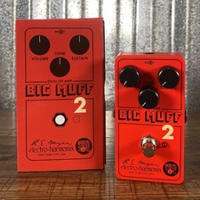Electro-Harmonix EHX Big Muff Pi 2 Dual OP-AMP Fuzz Guitar Effect Pedal