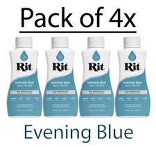 (4 Pack) Rit All Purpose Liquid Dye, Evening ...