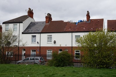 Photo 6x4 Fire damaged house on Wellstead Street, Hull Kingston upon Hull c2016