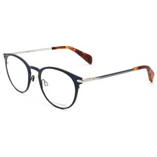 Rag  Bone Men's 51 mm Semi Matte Navy Opticals RNB7005-E8W-51