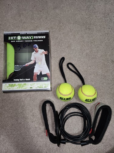 Andy Roddick Hit-A-Way Tennis Trainer Off Court Tennis Practice