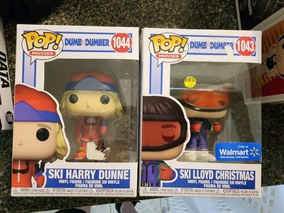 Funko Pop Dumb & Dumber Ski Harry Dunne Lloyd Christmas Vinyl Figures 1043 1044