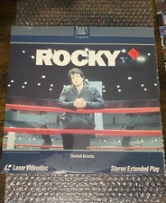 20th Century Fox Home Video 1982 Rocky Laserdisc LD Rare SEALED 1st Print