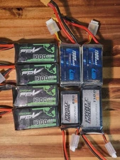 Lot of Lipo 4S Batteries, Read Description, Ovonic Fpv, Zeee, Pyro Drone 
