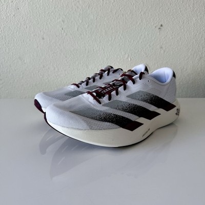 Adidas Adizero Evo SL Texas A&M Aggies Running Shoes US 10 Men s JQ4566