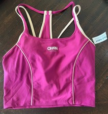 Old Navy Women  s Light Support PowerSoft Longline Sports Bra Size M NWT