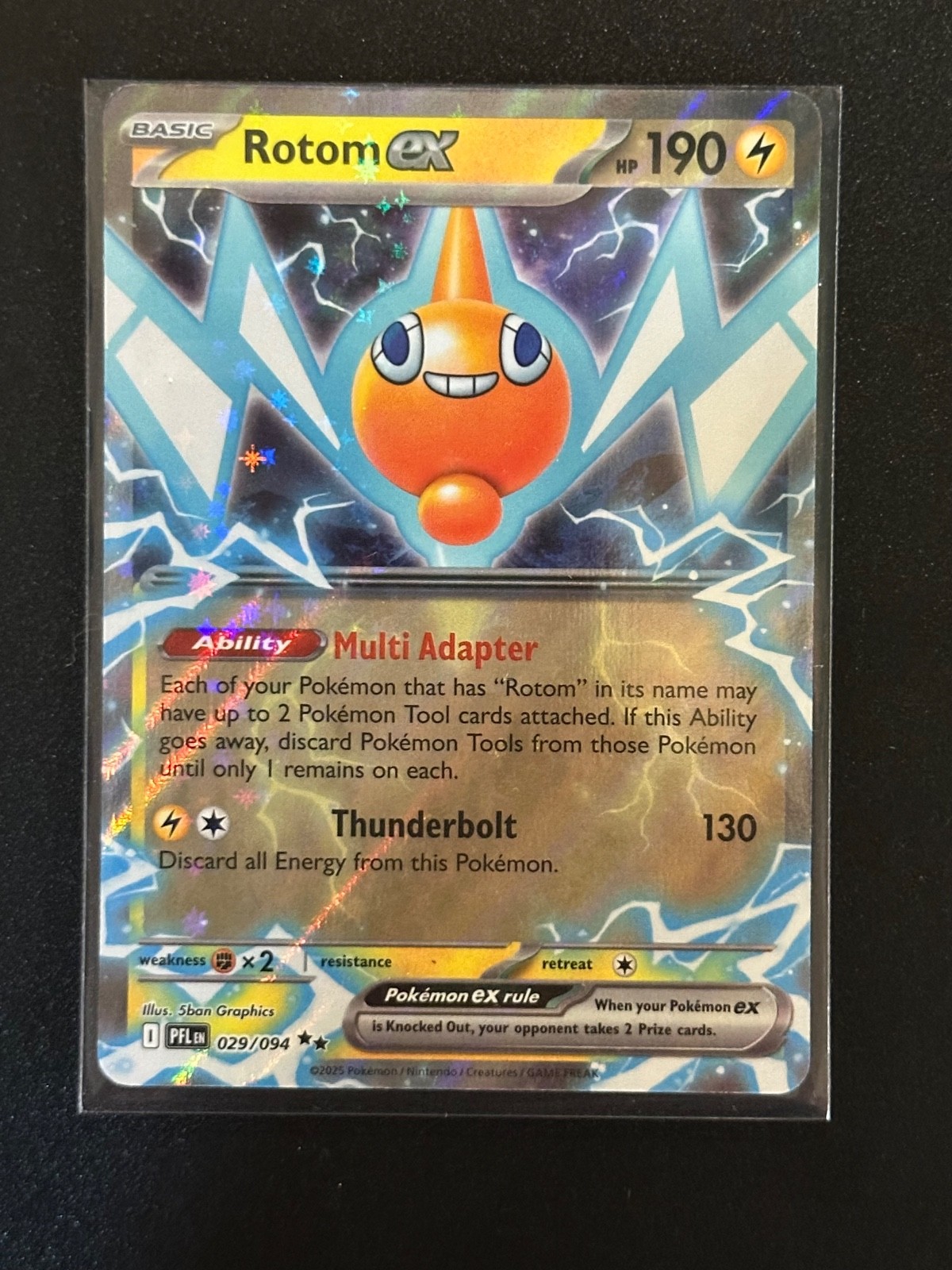 Rotom ex 29/94: Phantasmal Flames Pokemon TCG Near Mint