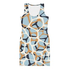 Marble Bodycon dress