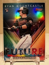 2021 Bowman's Best Future Vibrance Rookie Ryan Mountcastle RC #BFV-35 Orioles