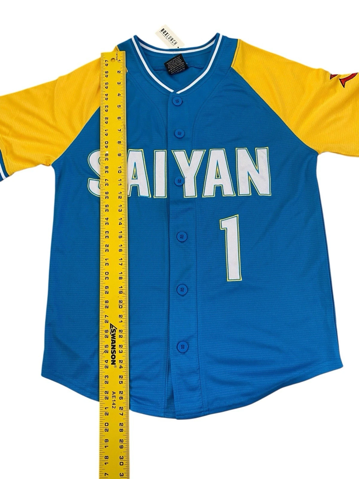 Dragon Ball Z Vegeta Baseball Jersey