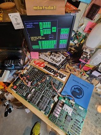 MORTAL KOMBAT 2  PCB JAMMA ARCADE BOARD SET REVISION 3.1 WORKING!!!! MIDWAY 