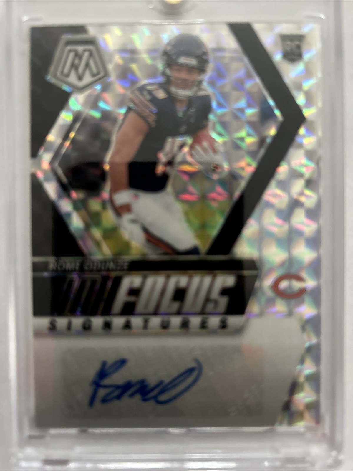 2024 Panini Mosaic - In Focus Signatures Rome Odunze #IF-ROE (AU, RC)