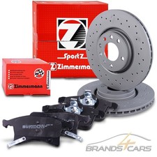 ZIMMERMANN SPORT-BREMSSCHEIBEN + BELÄGE VORNE FÜR OPEL MERIVA B AB 10-