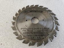 Stehle Scribe Blade 120 x 2/2.2 x 20mm Bore. Panel Saw Scoring Blade.