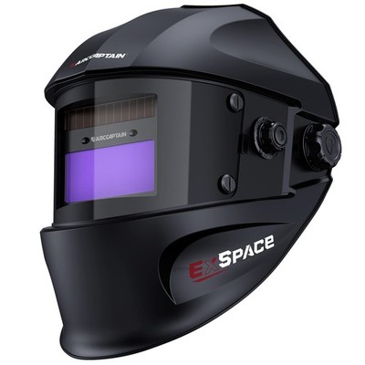 ARCCAPTAIN True Color Auto Darkening Welding Helmet with Upgraded Arc Sensor, 1/