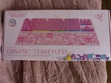 Razer Ornata V3 Tenkeyless Hello Kitty Gaming Keyboard Pink RGB NEW IN BOX!