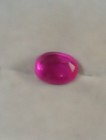 NATURAL EARTH MINED GGL CERTIFIED GEM TESTED HEATED OVAL PINK SAPPHIRE 5.27 CTS. — photo 3