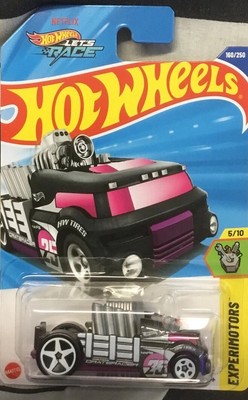 2025 Hot Wheels Black Crate Racer 160/250 Experimotors Free Protector