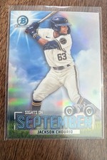 2023 Bowman - Sights on September Jackson Chourio #SOS-11 (RC)